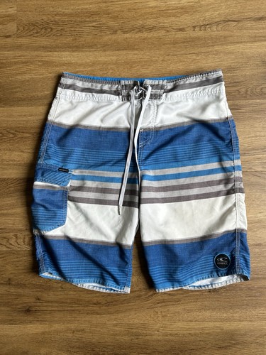 Neill blue white striped - white,