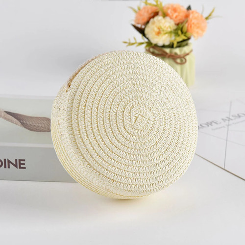 Summer round straw bag - summer,