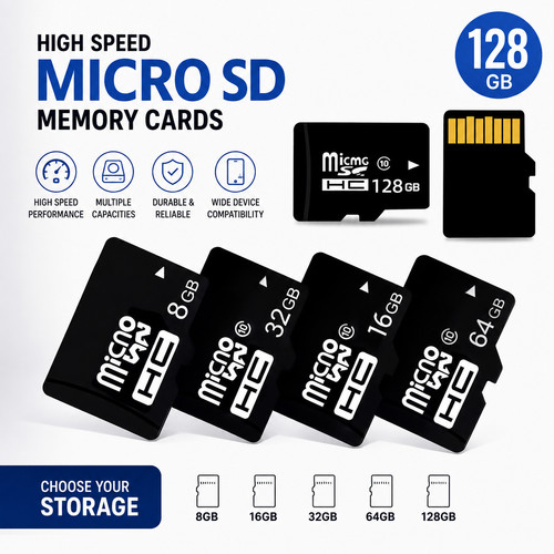 High speed memory card - memory, micro