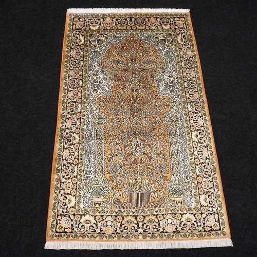 Silk carpet cashmere 153 - carpet,