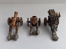 3 x Empire Cannons. Warhammer