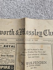 Saddleworth And Mossley Chronicle - Saturday 20th August 1949