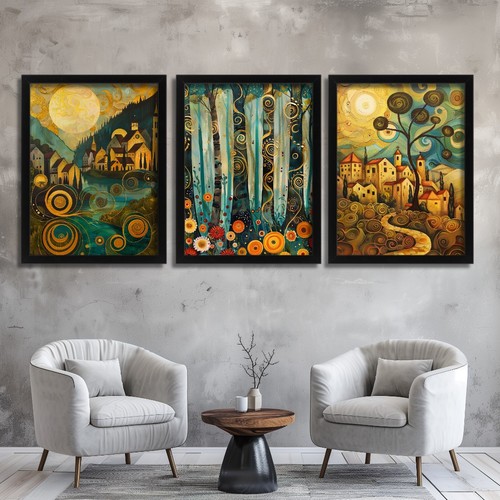 Modern landscape wall art - landscape,