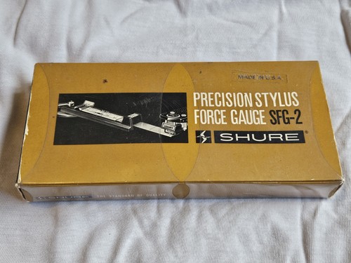 Shure precision stylus force - precision,