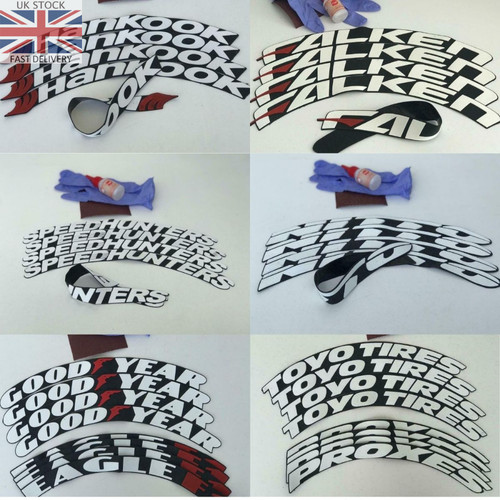 Tyre car stickers pcs smart - tyre,