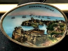 Vintage Sterling Silver Enamel