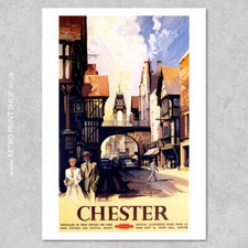 BR Chester Poster - Railway