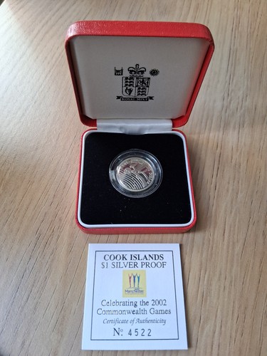 Silver coin cook islands - coin,