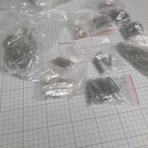 Joblot approx 400 brooch backs - approx,