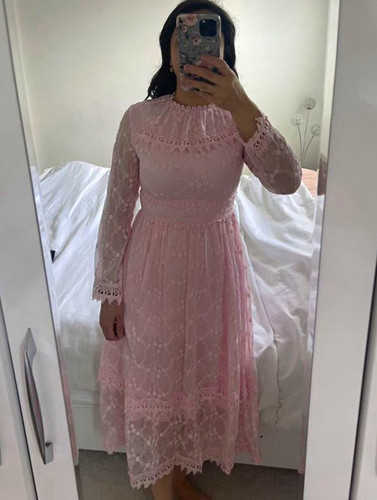 Eillybazar pink floral lace - eillybazar,