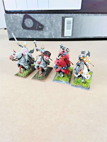 28mm plastic medeival mounted