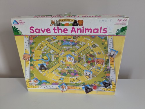 Vintage save the animals board - vintage,