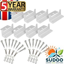 8 x Solar Panel Z Bracket