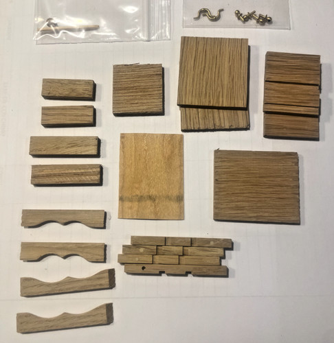 Vintage dolls house flat - flat, pack