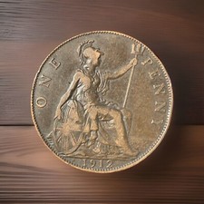 Old UK Pennies Pick Your Date