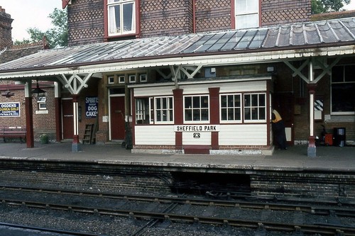 Bluebell railway signal box - railway,