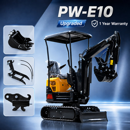 5hp mini excavator - 13.5hp, 1