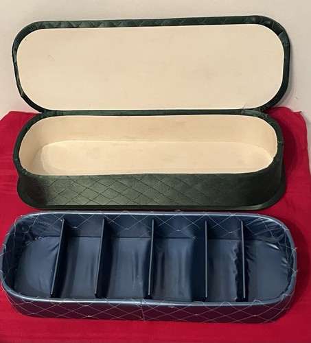 Vtg mcm green quilted ladies - vtg,