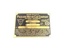 BRASS DATA PLATE FITS TO