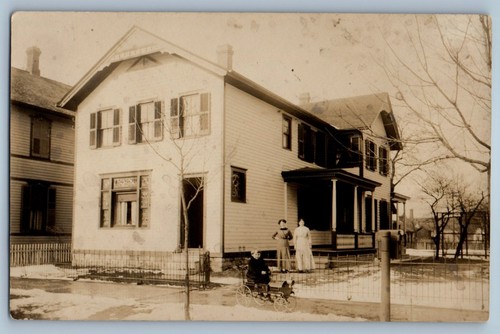 C1910 house scene child - c1910's,