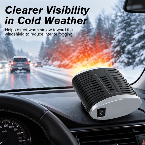 500w 12v car heater defroster - car,