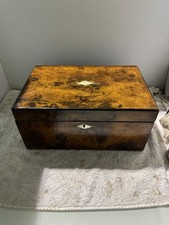 Victorian Burr Walnut Writing