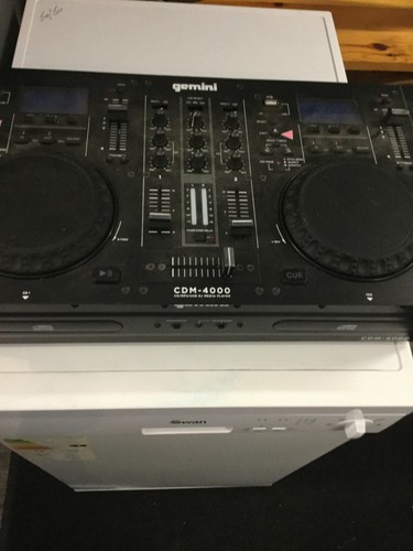 Untested gemini cdm 4000 - cdm-4000, dj