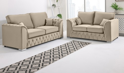 Malibu chesterfield sofa - 3+2,