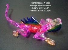Glass LIZARD REPTILE DRAGON