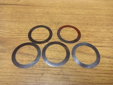 BSA A7 / A10 CRANKSHAFT MAIN BEARING SHIM SET 0.002" 0.006" 0.010" - 67-0671/2/7