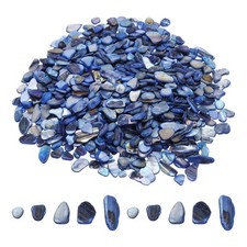 1000g Crushed Shells Irregular Natural Mosaic Sea Shell Fragments Navy Blue