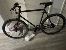 Single speed black bike - single,