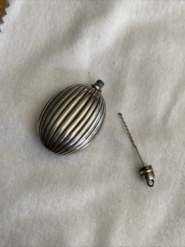 Vintage silver fluted - silver,