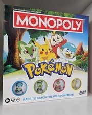 Monopoly Pokémon Edition Board Game - English Version Scarlet & Violet