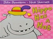 Hippo has hat julia - hippo,