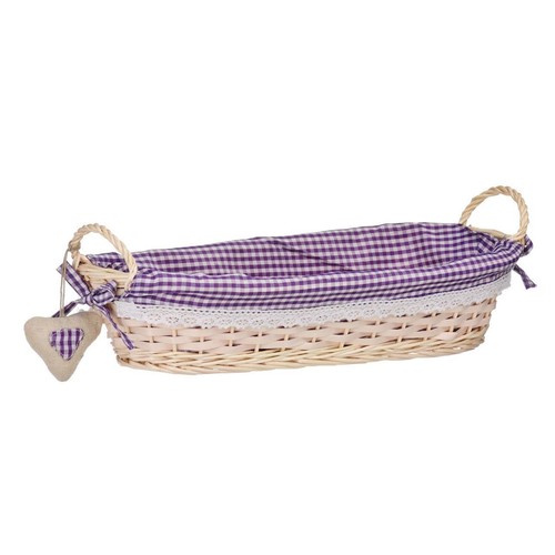 Orla purple gingham - purple, lining