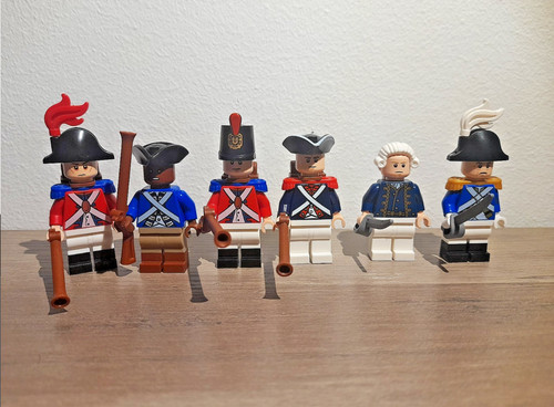 Lego redcoat and bluecoat - redcoat,
