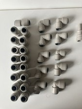 JG Speedfit 1/2" Half Inch Push Fit Plumbing Pipe Fittings Bundle Elbows, Tee's