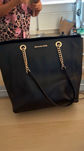 Michael kors black leather - kors,