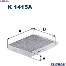 FILTER CABIN AIR K 1415A FOR