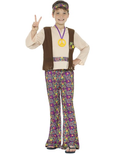 Smiffys hippie boy costume - hippie,