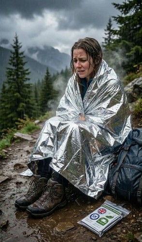 Thermal emergency blanket - thermal,