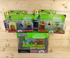 World Of Nintendo Micro Land Legend of Zelda Playsets Bundle (New & Sealed)