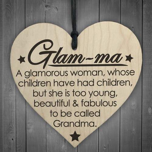 Glam fabulous grandma - fabulous,
