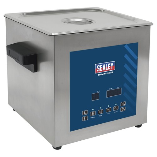 Sealey sct09 ultrasonic 9ltr - ultrasonic,