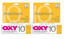 4 Packs OXY 10 Maximum Pimple