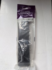 Carlisle Brass Bed Pull Handle 150mm ISH150BLK/BP Hasp And Staple, Pack of 1