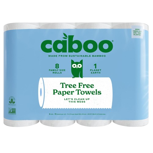 Caboo tree free paper towels - caboo,