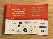 2 MITCHELLS & BUTLERS  20%