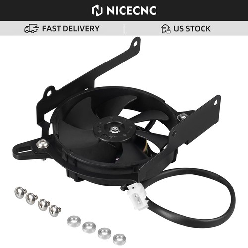 Radiator cooling fan - cooling, +